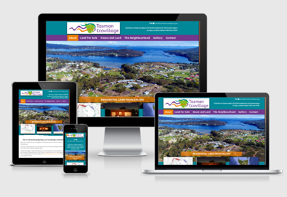 Tasman Ecovillage Land Sales